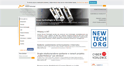 Desktop Screenshot of newtechlodz.com